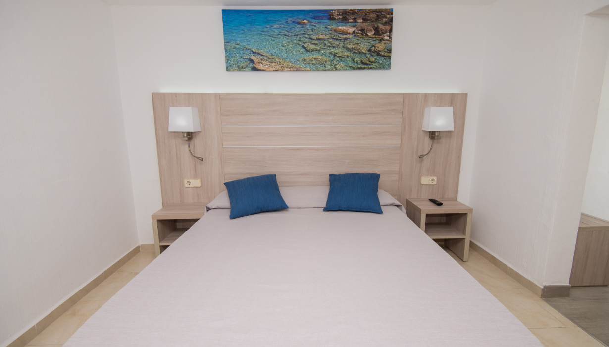 Front view of the room