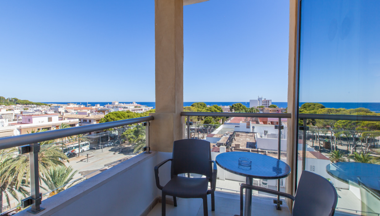 View from the Superior Double room of the Bella Mar Hotel
