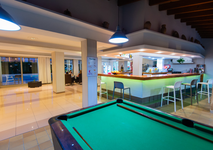 Pool Area Pool area in the Pool Bar of the Bella Mar Hotel in Cala Ratjada
